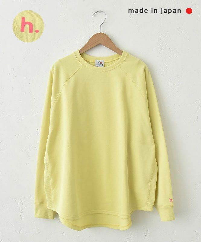 her.｜ミニ裏毛ラグランスウェットカットソー [[131301H]][C]