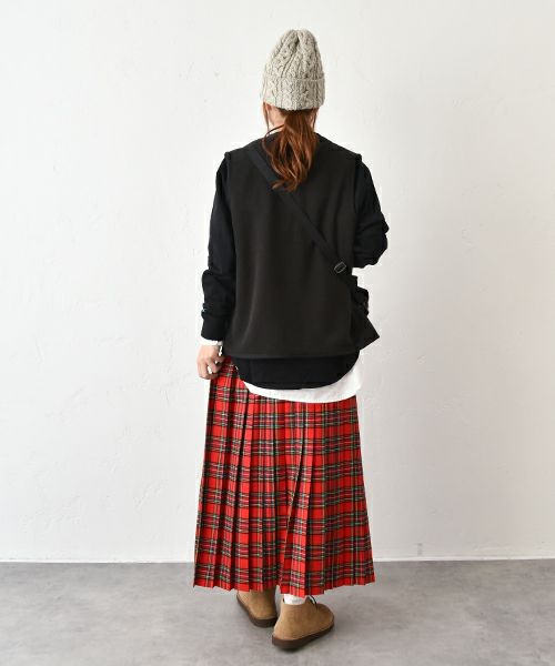 her.｜ミニ裏毛ラグランスウェットカットソー [[131301H]][C]