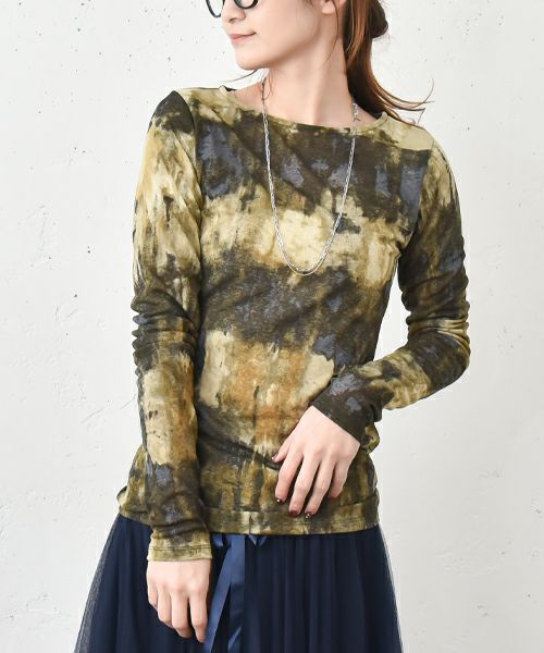 HUMS｜総柄クルーシアーインナー [[C-5068]][C]