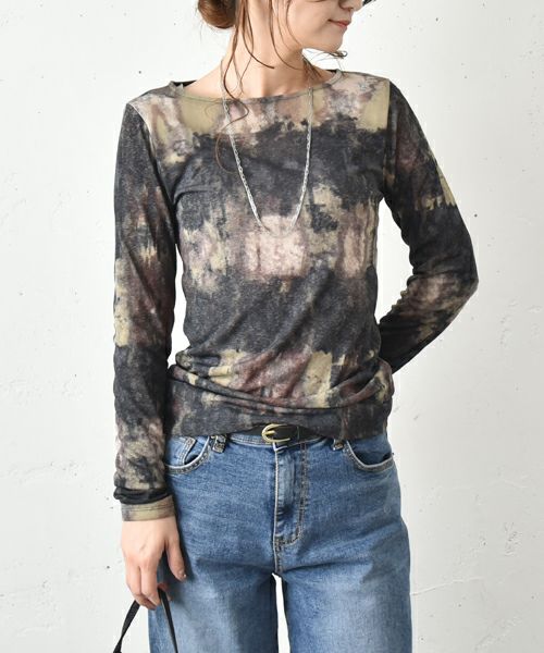 HUMS｜総柄クルーシアーインナー [[C-5068]][C]