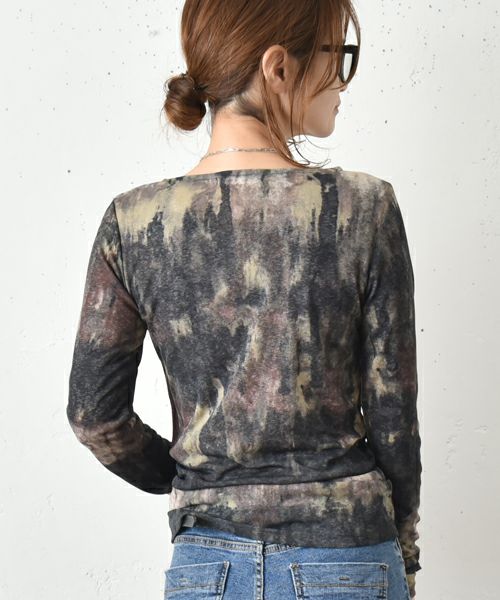 HUMS｜総柄クルーシアーインナー [[C-5068]][C]