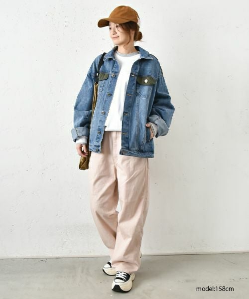 RNA｜ルーズストレートデニム [[R4193-1(カラー)]][C]