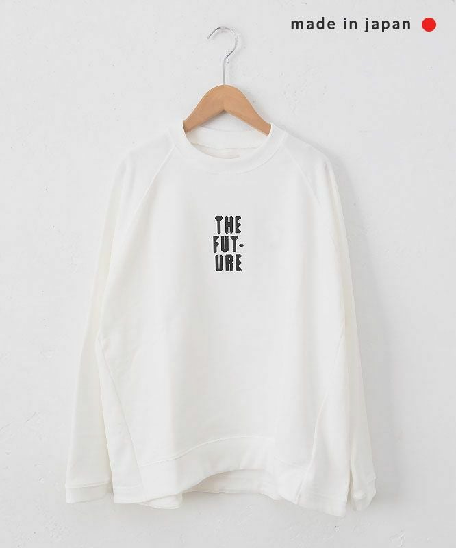 and quarter｜ミニ裏毛ロゴクルースウェット [[131300F]][C]