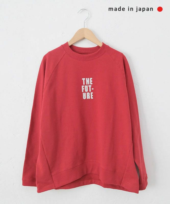 and quarter｜ミニ裏毛ロゴクルースウェット [[131300F]][C]