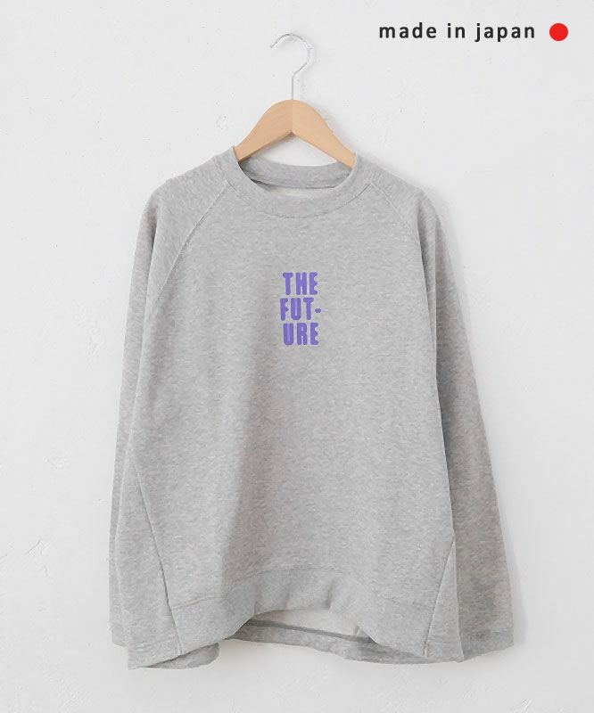 and quarter｜ミニ裏毛ロゴクルースウェット [[131300F]][C]