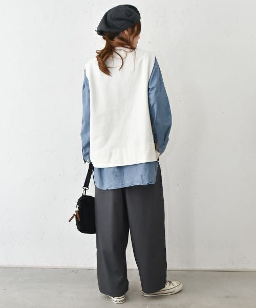 her.｜スウェットベスト [[CE3VE250201]][C]