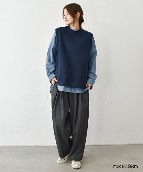 her.｜スウェットベスト [[CE3VE250201]][C]