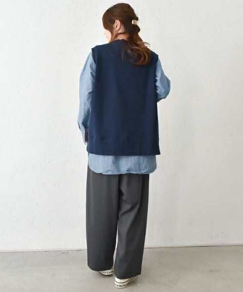 her.｜スウェットベスト [[CE3VE250201]][C]