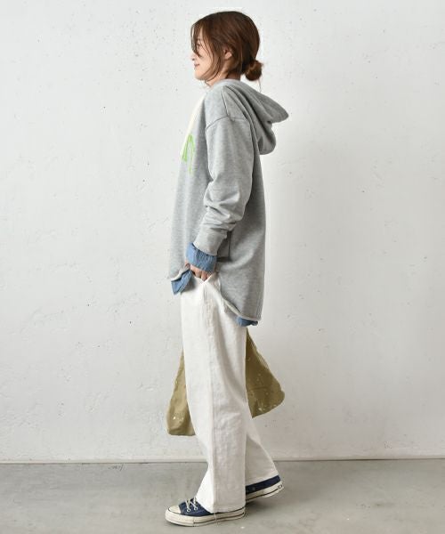 her.｜ロゴ入りスウエットフーディー [[131294H]][C]