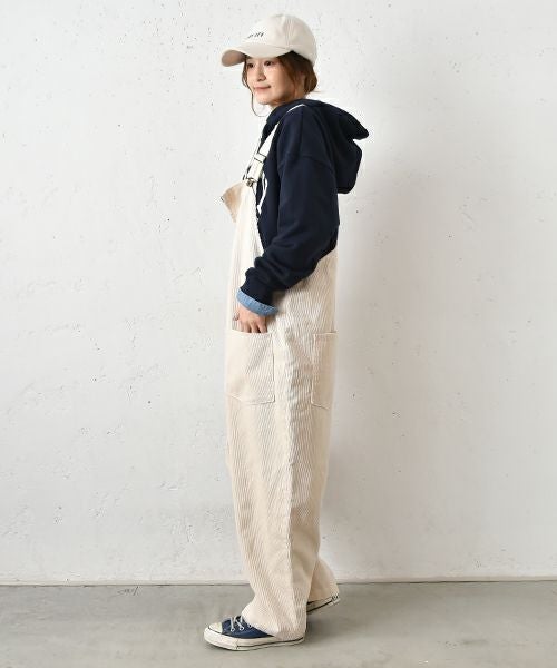 her.｜ロゴ入りスウエットフーディー [[131294H]][C]