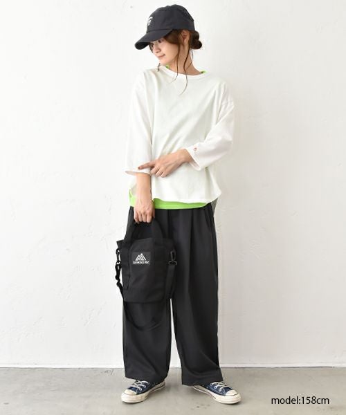 her.｜7分袖刺繍カットソー [[CE3CT230701B]][C]