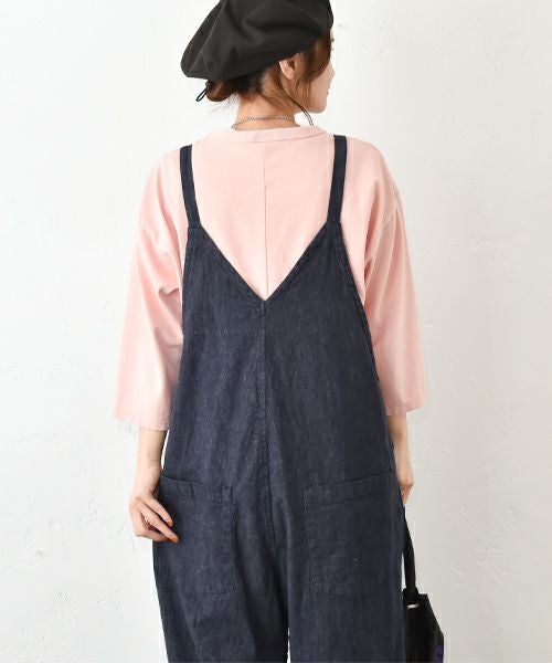 her.｜7分袖刺繍カットソー [[CE3CT230701B]][C]