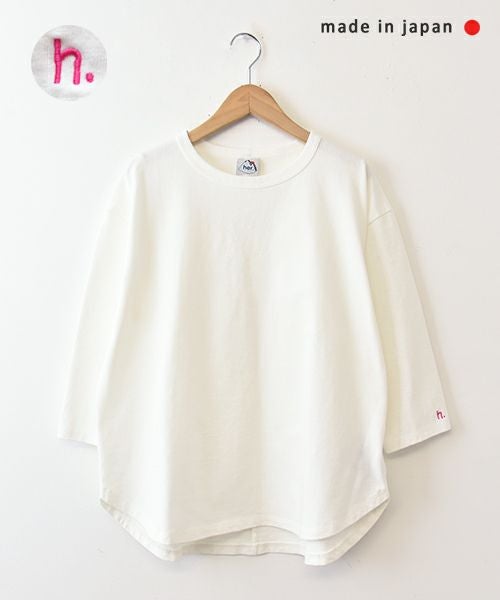 her.｜7分袖刺繍カットソー [[CE3CT230701B]][C]