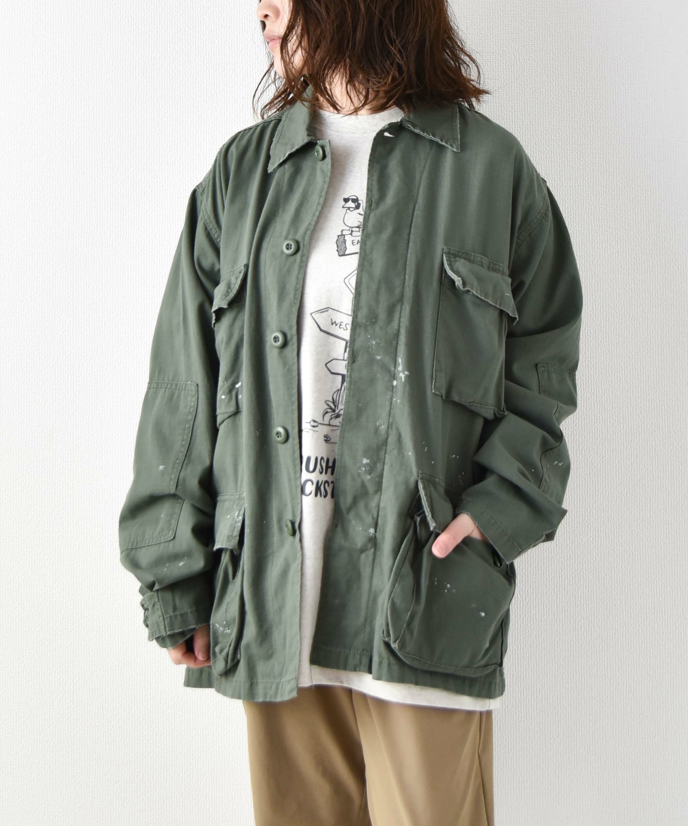 ROTHCO｜BDUジャケット(PAINT)) [[BDSH-PAINT]][D] | ma28 ONLINE STORE