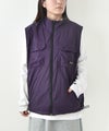 TAION｜NON DOWN MOUNTAIN REVERSIBLE W-JIP VEST [[TAION-R002WZNDMT]][D]