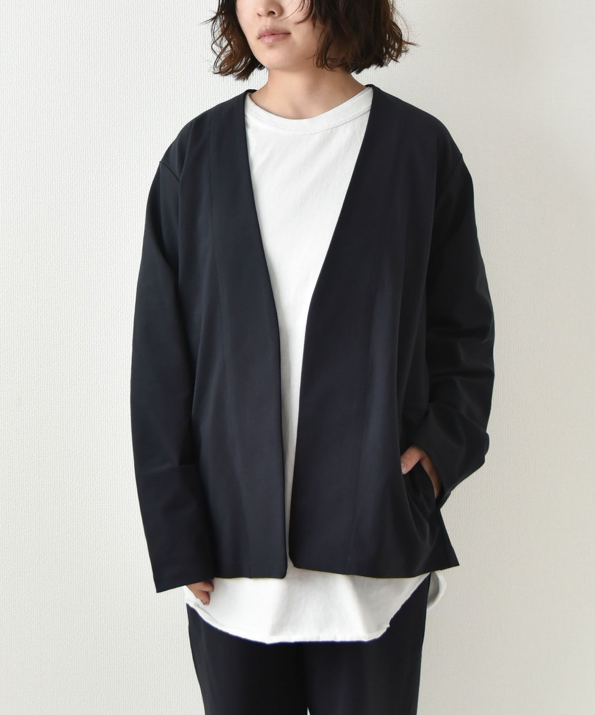 manual alphabet｜JOURDIGUN ジャージ-カーディガン [[MA-J-359]][D]