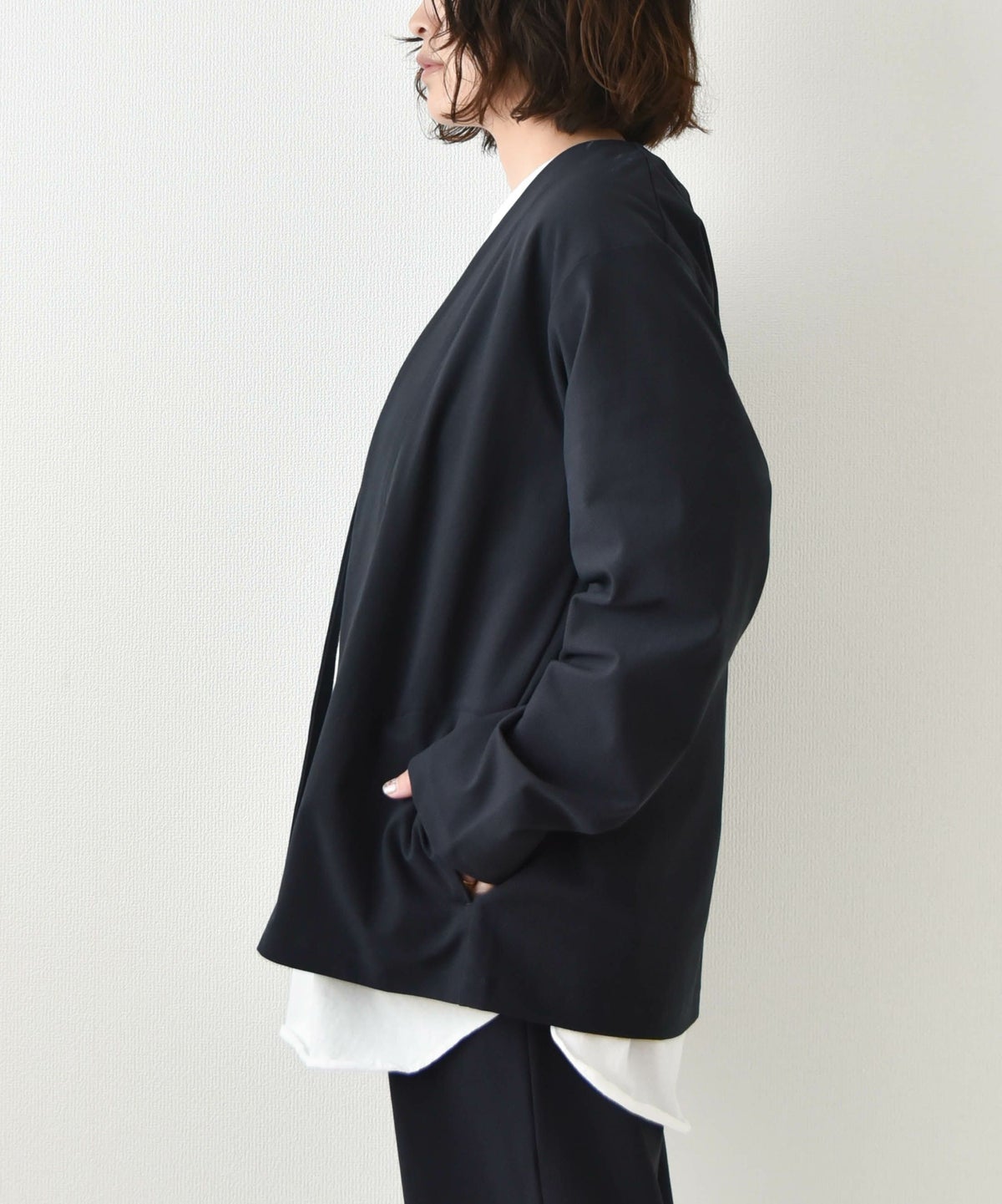 manual alphabet｜JOURDIGUN ジャージ-カーディガン [[MA-J-359]][D]