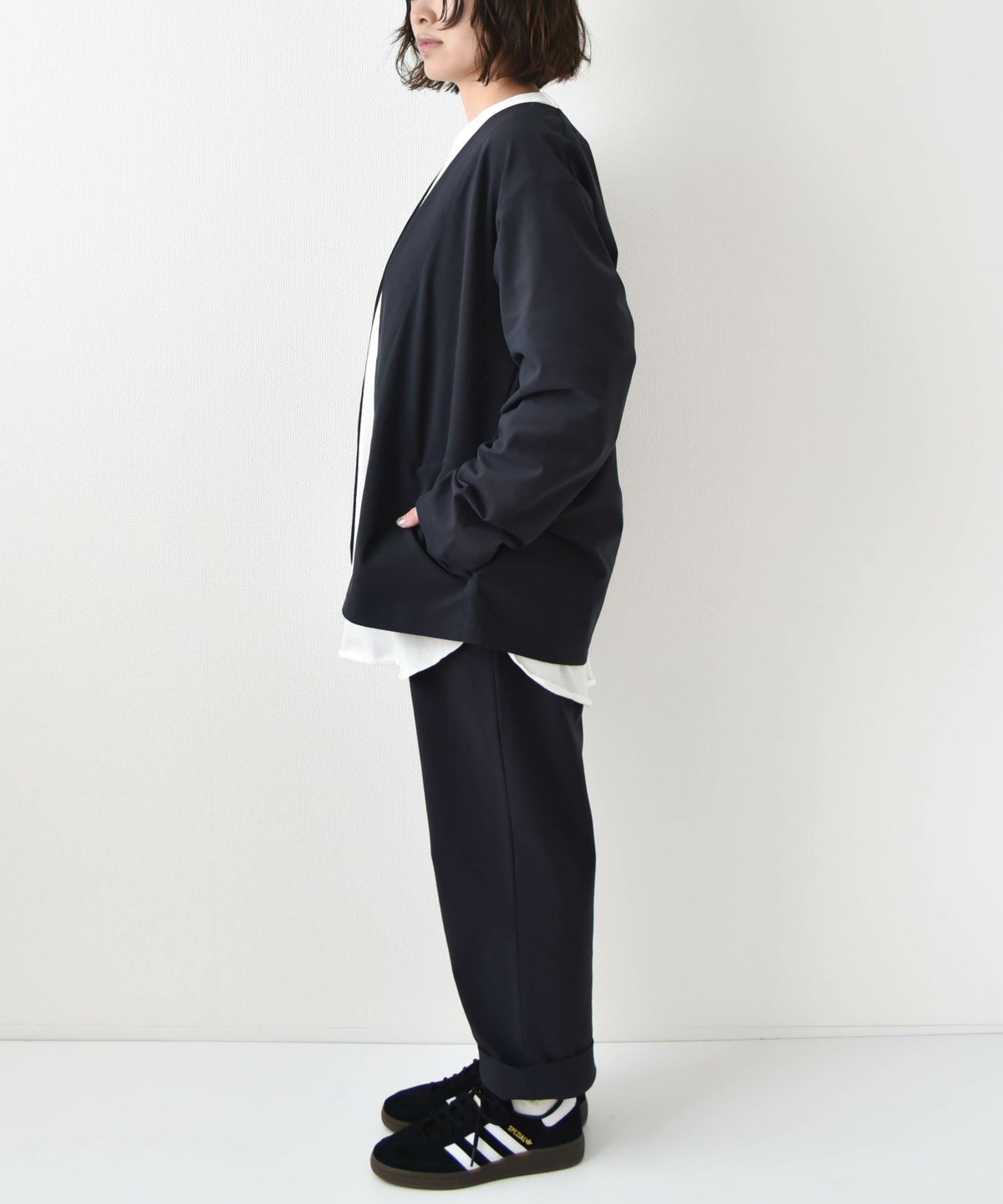 manual alphabet｜JOURDIGUN ジャージ-カーディガン [[MA-J-359]][D]