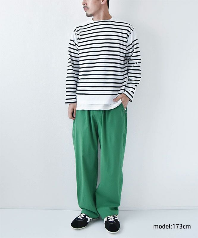 MONT KEMMEL｜ボーダーバスクシャツ [[MKL-000-251001]][D]