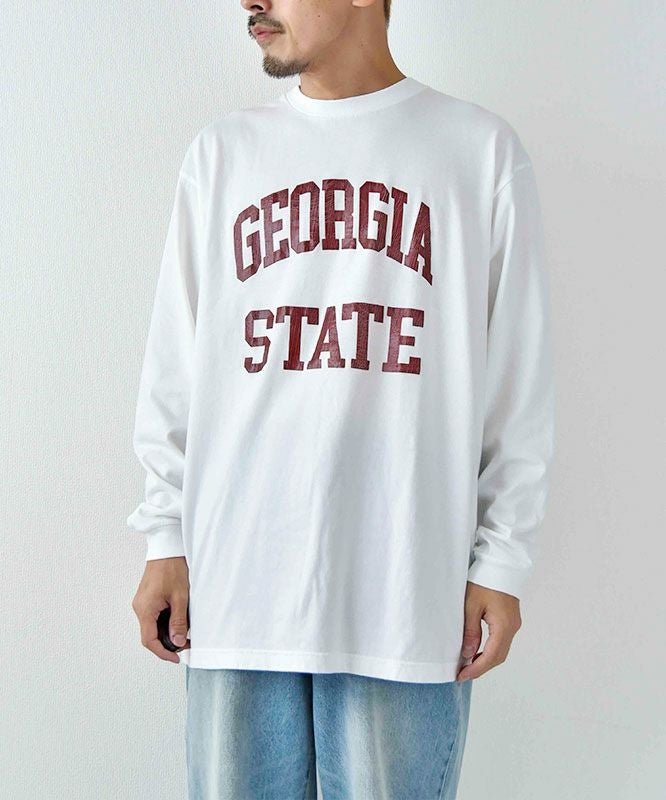 Barns｜Re:Producter 長袖プリントTシャツ【GEORGIA】 [[BR-25130]][D]