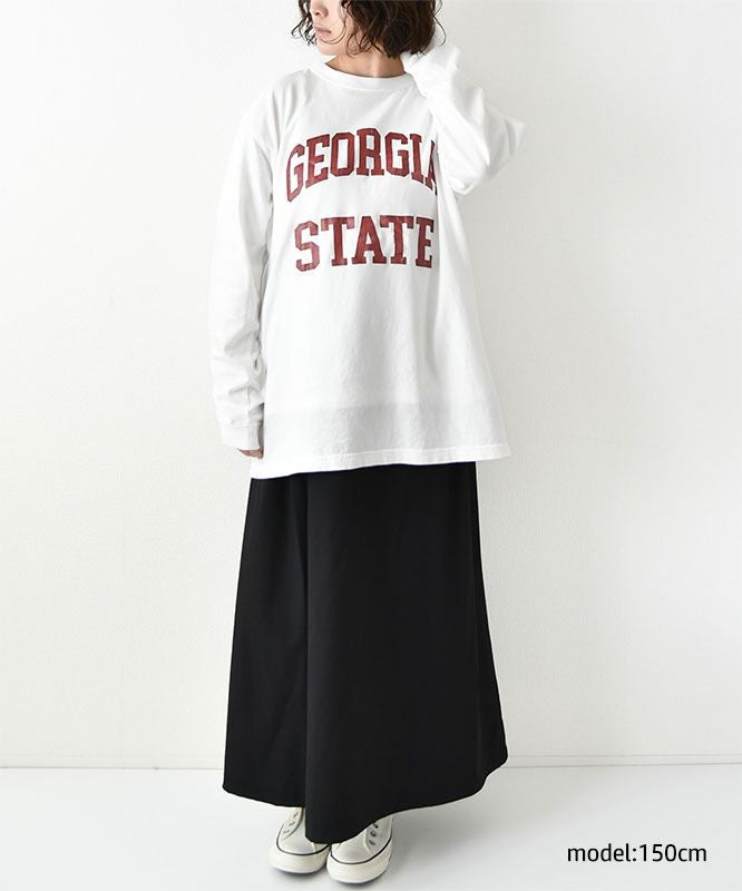 Barns｜Re:Producter 長袖プリントTシャツ【GEORGIA】 [[BR-25130]][D]