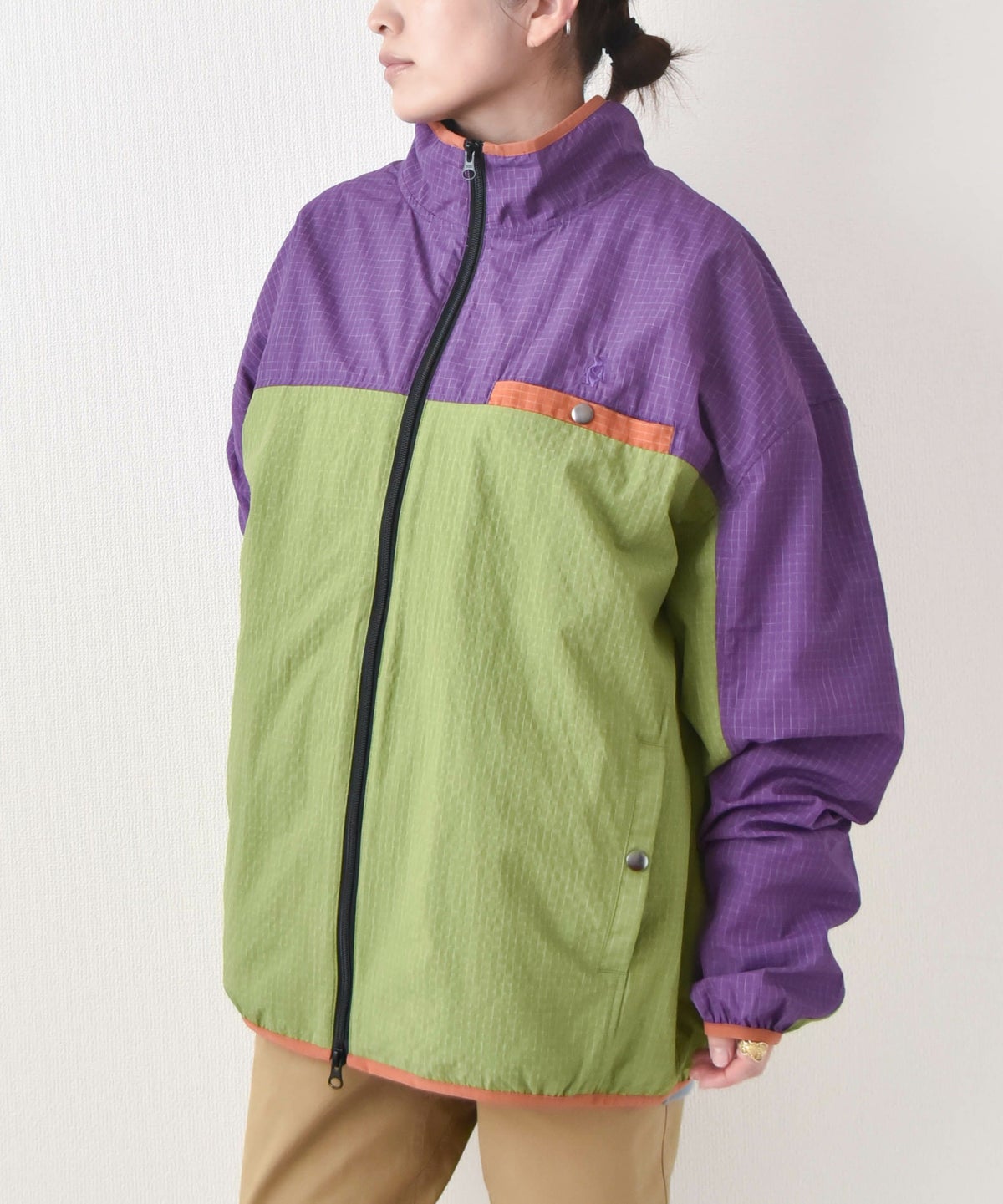 COB MASTER｜ナイロンリップストップ　スイッチングスタンドジャケット(撥水加工) [[430206]][D]