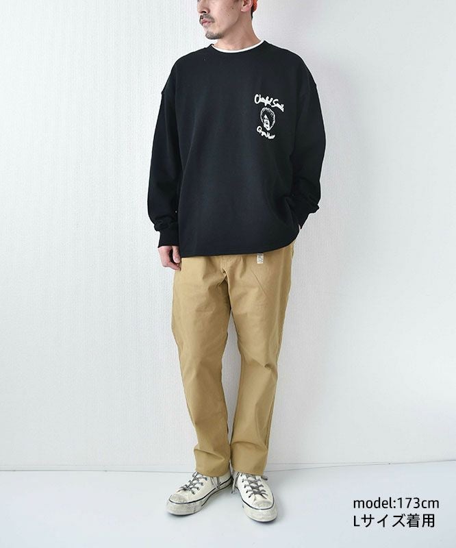 ジムマスター｜10.3oz Cheerful Smile スウェットビッグTee [[G421704-25]][D]