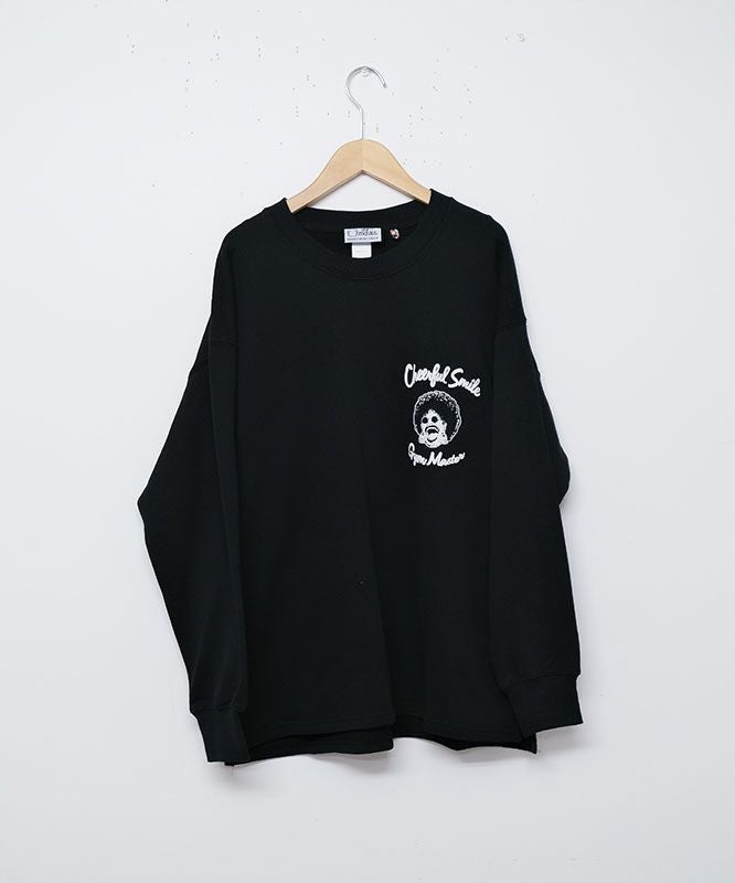 ジムマスター｜10.3oz Cheerful Smile スウェットビッグTee [[G421704-25]][D]