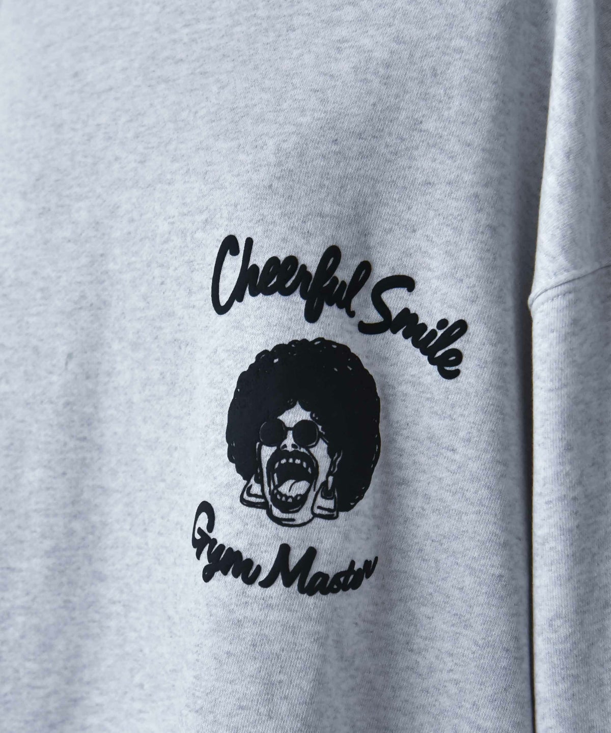 ジムマスター｜10.3oz Cheerful Smile スウェットビッグTee [[G421704-25]][D]