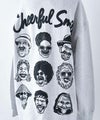 ジムマスター｜10.3oz Cheerful Smile スウェットビッグTee [[G421704-25]][D]