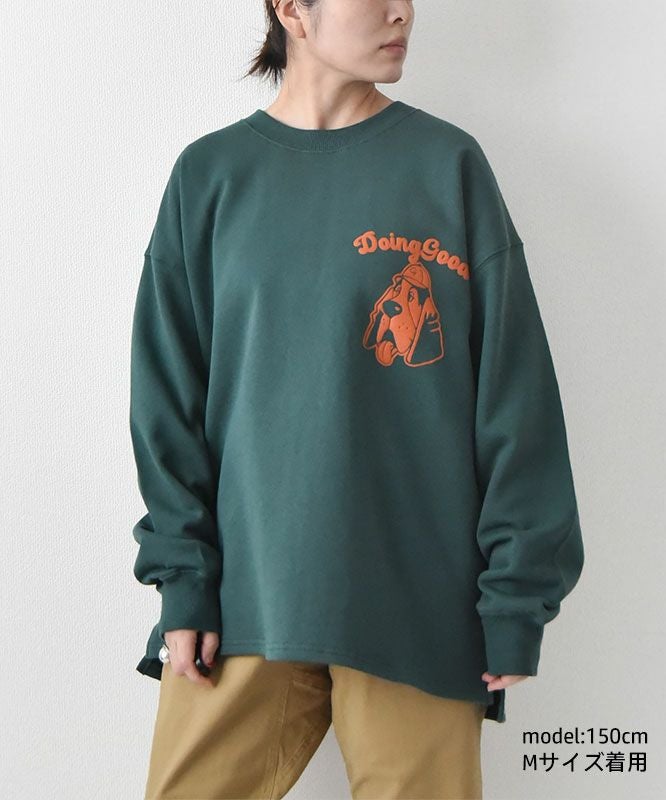 ジムマスター｜10.3oz Doing GoodスウェットビッグTee [[G421705]][D]