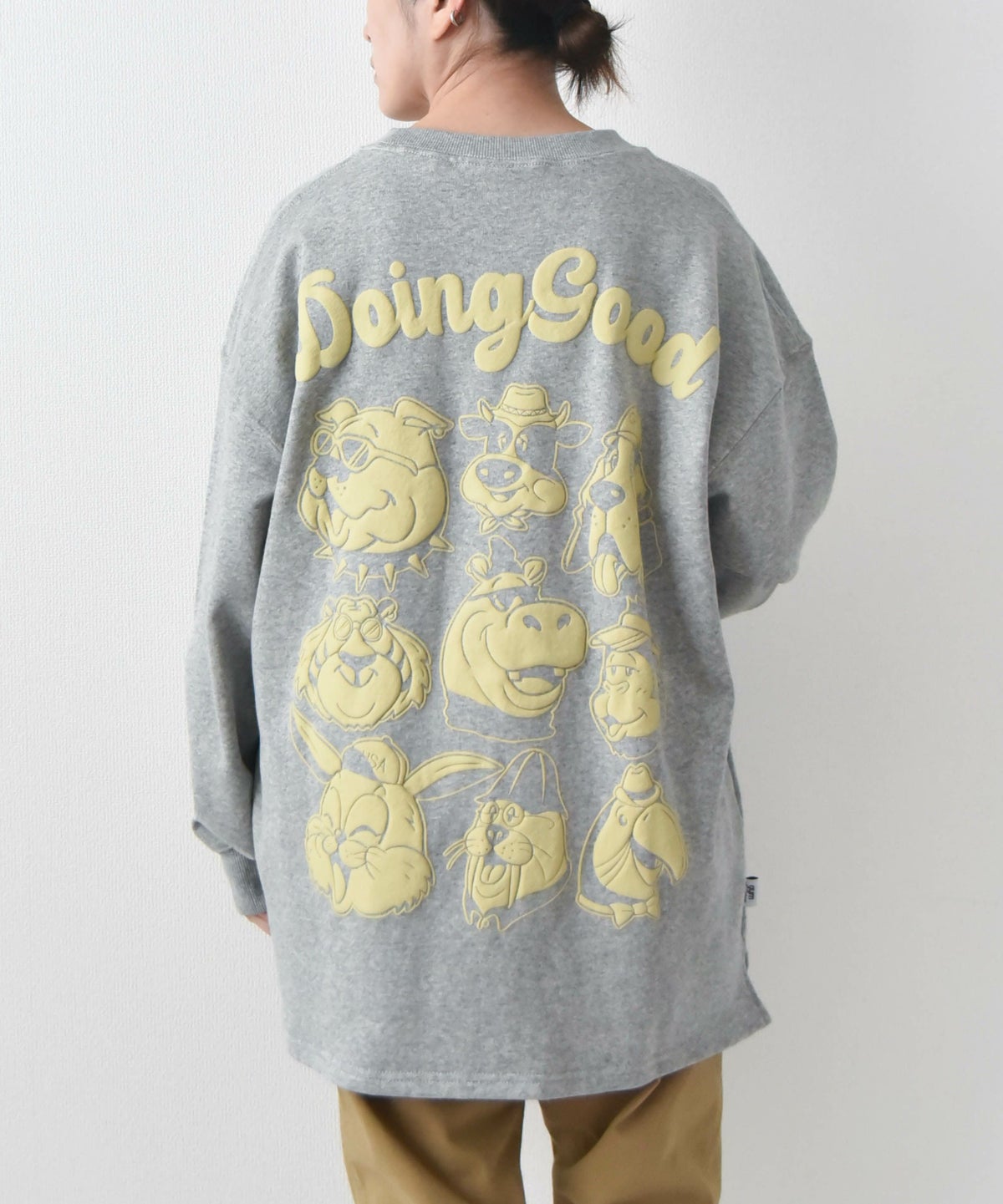 ジムマスター｜10.3oz Doing GoodスウェットビッグTee [[G421705]][D]