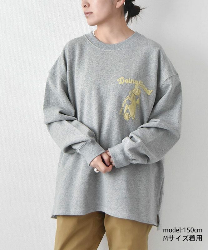 ジムマスター｜10.3oz Doing GoodスウェットビッグTee [[G421705]][D]