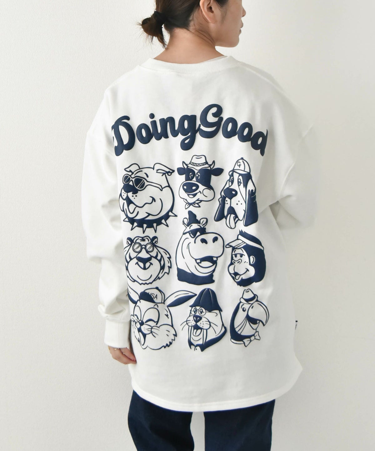 ジムマスター｜10.3oz Doing GoodスウェットビッグTee [[G421705]][D]