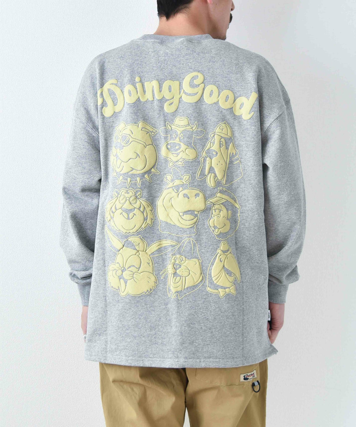 ジムマスター｜10.3oz Doing GoodスウェットビッグTee [[G421705]][D]