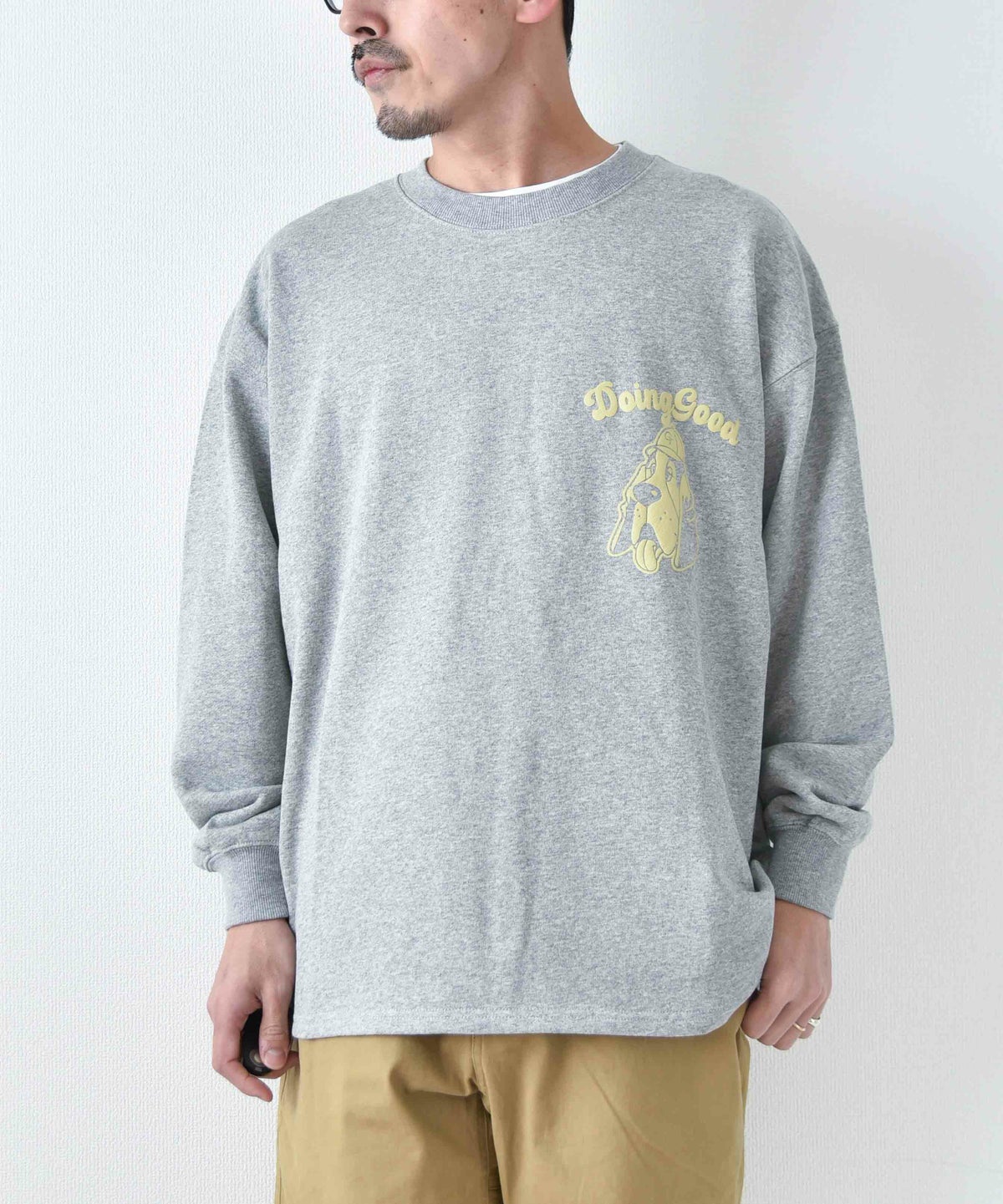 ジムマスター｜10.3oz Doing GoodスウェットビッグTee [[G421705]][D]