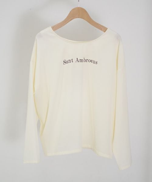 Hymn LIPA ロゴプルオーバー　ホワイト　アイボリー