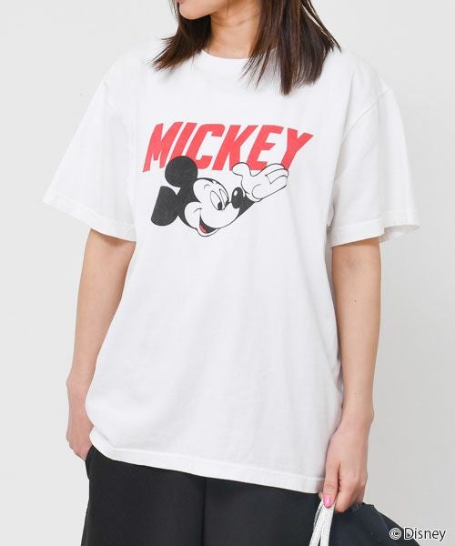 GOOD ROCK SPEED｜MICKEY MOUSE / DESING T-SHIRT [[25FDS004W]][F