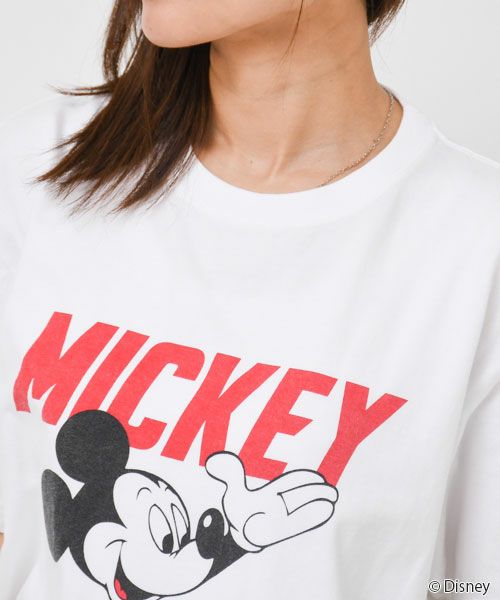 GOOD ROCK SPEED｜MICKEY MOUSE / DESING T-SHIRT [[25FDS004W]][F