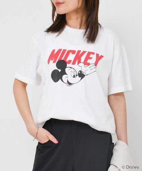GOOD ROCK SPEED｜MICKEY MOUSE / DESING T-SHIRT [[25FDS004W]][F