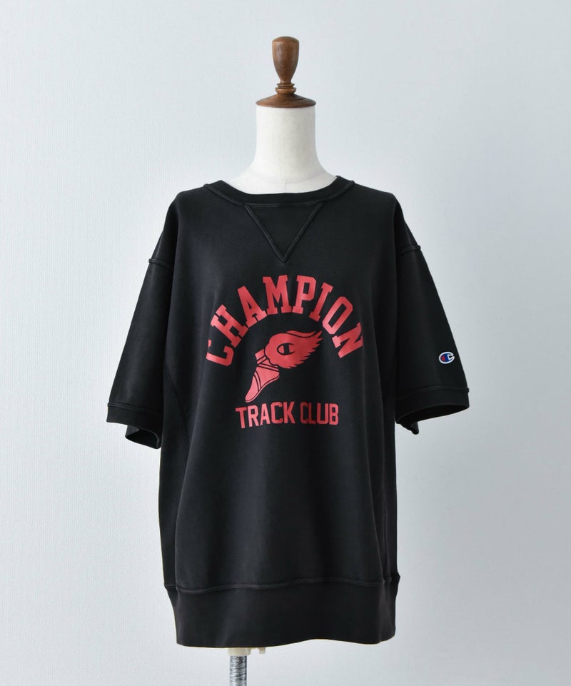 Champion｜リバースウィーブ ショートスリーブスウェットシャツ [[C3-B014]][D]