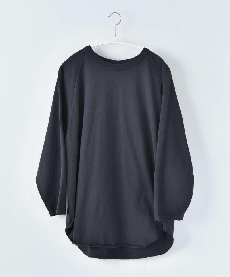 WALLA WALLA SPORT｜7分丈ベースボールTEE [[3/4 BASEBALL TEE SOLID-25SS]][D]