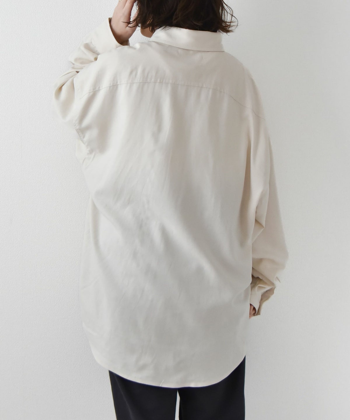 day standard｜麻レーヨン　長袖シャツ [[241911]][D]