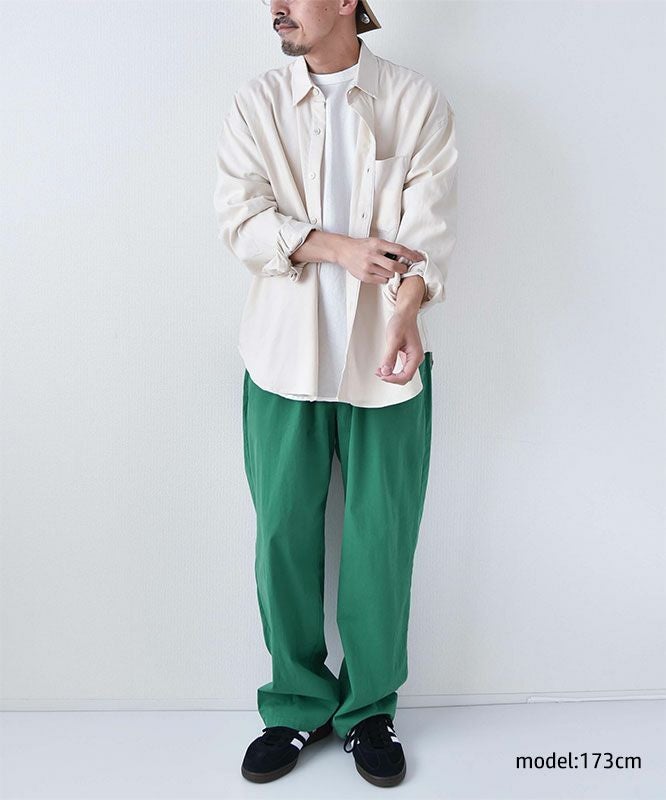 day standard｜麻レーヨン　長袖シャツ [[241911]][D]