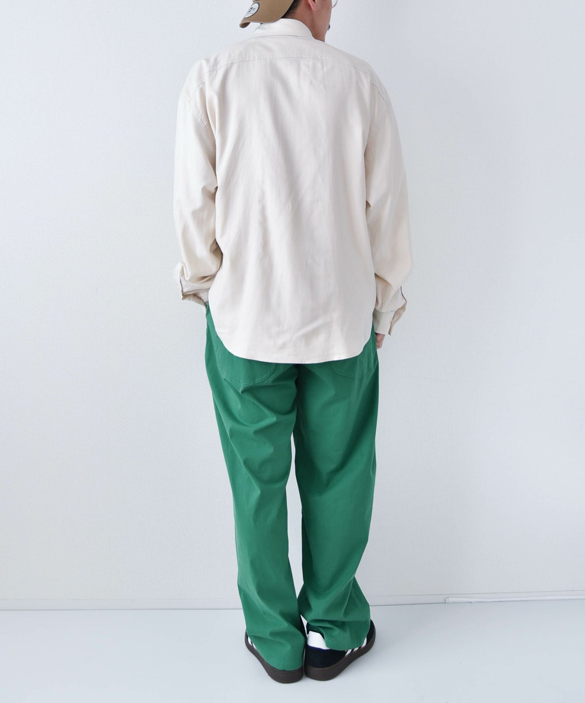 day standard｜麻レーヨン　長袖シャツ [[241911]][D]