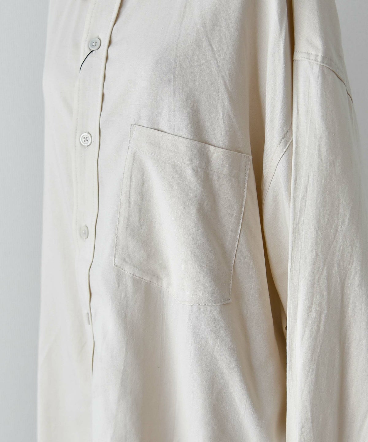 day standard｜麻レーヨン　長袖シャツ [[241911]][D]