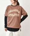 Champion｜ショートスリーブスウェットロゴTシャツ [[C3-B016]][C]