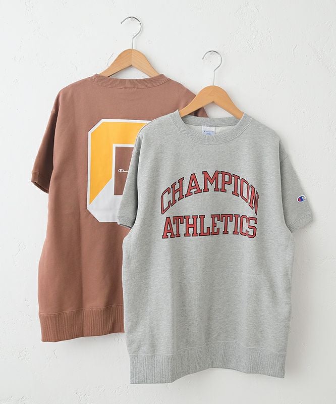 Champion｜ショートスリーブスウェットロゴTシャツ [[C3-B016]][C]