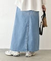 GRAMICCI｜ストレッチデニムAラインスカート [[GLSK5-SJP07]][C]