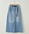 GRAMICCI｜ストレッチデニムAラインスカート [[GLSK5-SJP07]][C]